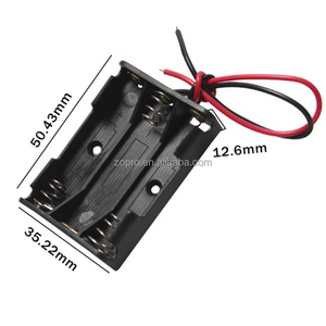 नंबर 5 बैटरी बॉक्स 1/<span class=keywords><strong>2</strong></span>/<span class=keywords><strong>3</strong></span>/4/6/8 अनुभाग उजागर और 15 सेमी केबल के साथ बैटरी बॉक्स को स्विच करें - Product Image 4