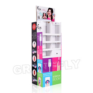 Soporte de exhibición de papel personalizado Pop, estante de Color de cartón para el cuidado del cabello, producto de cartón para aceite - Product Image 4