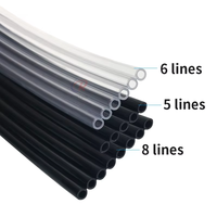 4,2*2,8mm 5 líneas 8 líneas UV tubo de tinta solvente para impresora de inyección de tinta Infiniti Galaxy 4*2,5mm 6 líneas 8 líneas manguera de tubo de tinta