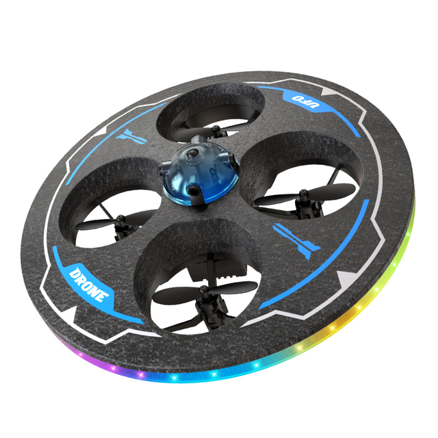 Flying Foam Quadcopter Remote Control 360 Flip Airplane Colorful Led ufo Aircraft Rc Mini Drone