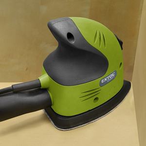 407130 EXTOL Craft 125W <span class=keywords><strong>Ponceuse</strong></span> vibrante électrique portative à une main Delta aléatoire / <span class=keywords><strong>ponceuse</strong></span> à paume / <span class=keywords><strong>ponceuse</strong></span> orbitale avec papiers abrasifs - Product Image 6