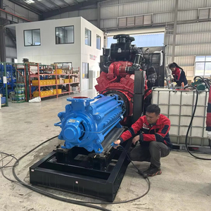 Bomba Multietapa Horizontal de Alta Presión Lista para Usar (Plug & Play) Bomba de Alta Presión Diésel con Motor Cummins - Product Image 1