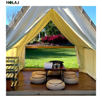 Carpa Gazebo Comercial Tipo A, Estructura de Acero y Madera Resistente, Carpa de Lona de Lujo para Eventos, para Restaurantes y Bares al Aire Libre