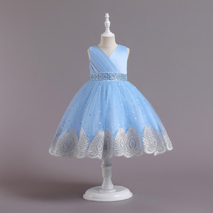 Robes <span class=keywords><strong>de</strong></span> soirée pour bambins <span class=keywords><strong>de</strong></span> 1 à 5 ans avec broderie en dentelle pour bébé, <span class=keywords><strong>robe</strong></span> <span class=keywords><strong>de</strong></span> baptême pour 1er anniversaire, <span class=keywords><strong>robe</strong></span> <span class=keywords><strong>de</strong></span> soirée <span class=keywords><strong>de</strong></span> mariage pour enfants - Product Image 3