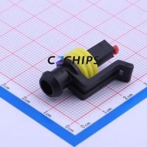 282079-2 Housing (Wire-to-Board / Wire-to-Wire) Connector 1x1P 1 1 With Latch - Product Image 1