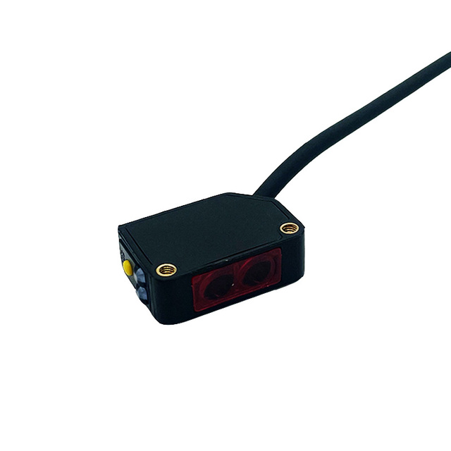 DGKJ Square Photoelectric Sensor 3-wire Normally Open Normally Close 10-30VDC Background Suppression Photoelectric Sensor