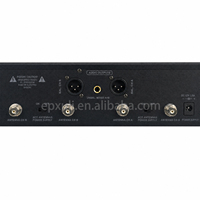 Micrófono Inalámbrico UHF de Doble Canal M-5300 UHF640-690MHz con Diversidad Real, 200 Puntos de Frecuencia, Selección Automática de Frecuencia para Escenario y Voz