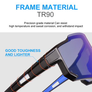 Top sản phẩm xếp hạng <span class=keywords><strong>2025</strong></span> ngoài trời phân cực <span class=keywords><strong>Goggle</strong></span> Eyewear TR90 khung Mens Womens thể thao đi xe đạp đi xe đạp Kính mát - Product Image 5
