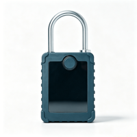 Serrure électronique logistique avec contrôle par application et alarme pour la surveillance des expéditions et des actifs de fret