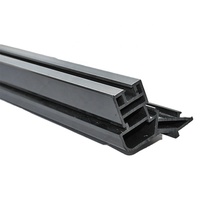 Perfiles de Plástico en Forma de H de Extrusión de PVC/UPVC OEM para Puertas - Duraderos y Ecológicos, Tamaño Personalizable