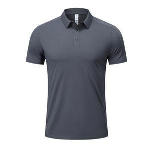 Chemises d'entreprise de luxe avec logo personnalisé, événements professionnels, séchage rapide, 100% polyester, golf, t-shirt léger et élastique, polo pour homme - Product Image 4