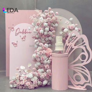 ฐานเค้กแต่งงานสีสันใหม่จากโรงงาน LEDA ฐานวางขนมหวานแบบสั่งทำพิเศษสำหรับงานแต่งงาน - Product Image 1