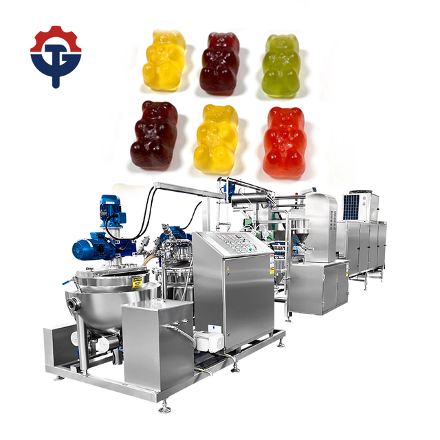Fully Automatic Gummy Candy Manufacturing Equipment for Commercial Food Industry and Large Scale Candy Production