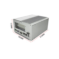 Industrial Box PC Core 3rd Gen 9-36V Wide Voltage VGA Display Dual Lan Dual COM Embedded PC 2PCI/PCIe Expansion Slots in Stock
