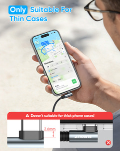 Échantillon gratuit SUNGUY 0.15m 18W Câbles de charge rapide USB C Câble de données USB câble de charge pour le marché européen - Product Image 4