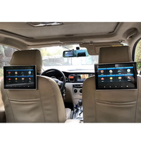 MOOKAKA Pantalla de Entretenimiento Trasera para Auto de 14.0 Pulgadas con Android 15 y Carplay, Radio Universal para Auto, Reproductor Multimedia con GPS, Fácil Instalación