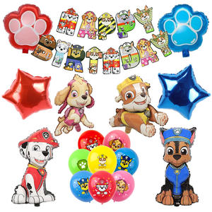 Cartoon bambino <span class=keywords><strong>Paw</strong></span>-<span class=keywords><strong>Patrol</strong></span> tema decorazione per festa <span class=keywords><strong>di</strong></span> compleanno pacchetto Chase Mar-shall palloncino <span class=keywords><strong>di</strong></span> alluminio - Product Image 3