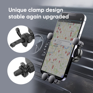 Soporte Universal Portátil para Teléfono Móvil Miccell, con Clip de Ventilación, Sensor de Gravedad, Impermeable, para Coche - Product Image 3