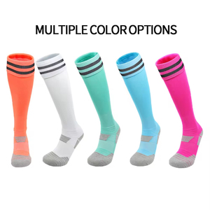 Wholesale New Design Knitted Soccer <b>Socks</b> Sweat-Absorbent Anti-Bacterial Features Sports <b>Socks</b> for Spring Autumn High Quality - Product Image 2