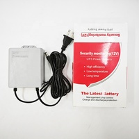 Catu Daya UPS Mini DC 12V QX-2324A, Baterai Cadangan Isi Ulang untuk Kamera CCTV Jaringan 3600mah