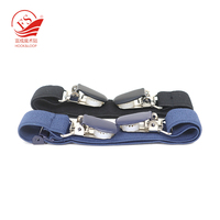 4 pièces élastique Spandex porte-drap de lit sangle d'angle canapé bandes de lit pinces pince de fixation avec Logo imprimé pour sacs