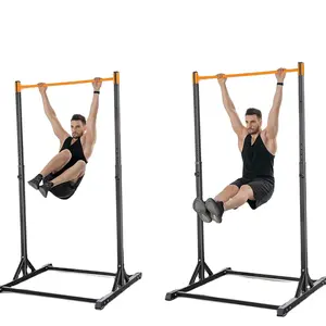 Pull Up Station Freestanding mento Up Bar stazionario torre di potere al coperto all'aperto per allenamento Fitness