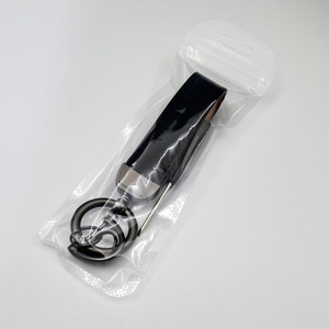 Nuevo Llavero <span class=keywords><strong>de</strong></span> Piel <span class=keywords><strong>de</strong></span> Oveja con Logotipo Empresarial Personalizado, Anillo Metálico Antipérdida, Diseño Artístico Moderno, Venta al Por Mayor - Product Image 4