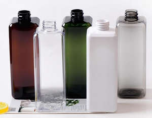 Botella de Aluminio Cuadrada de Alta Gama Personalizada con Cabezal Dosificador para Champú, Gel de Ducha y Acondicionador para el Cabello, para Dispensar Cosméticos - Product Image 4