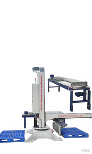 เครื่องวางพาเลทอัตโนมัติสำหรับเสาคอนกรีตและมอร์ตาร์ |   เครื่องวางซ้อนพาเลทแบบ Heavy Duty พร้อมระบบควบคุมอิสระสำหรับงานวิจัยและพัฒนา เหมาะสำหรับงานซีเมนต์ - Product Image 6