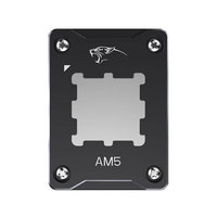 Plateforme CPU Coolleo AM5 pour AMD, cadre anti-déformation en alliage d'aluminium CNC, correction de la flexion, accessoires informatiques fixes