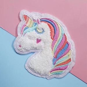 Nouveaux patchs brodés en chenille personnalisés, badges brodés de dessins animés pour vêtements - Product Image 6