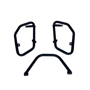 M-Biker Yamaha MT15, modèle à cadre en aluminium, 2 pieds, 2 pièces usinées CNC, traitées au nitrate, avec porte-sac latéral et composants en acier - Product Image 1