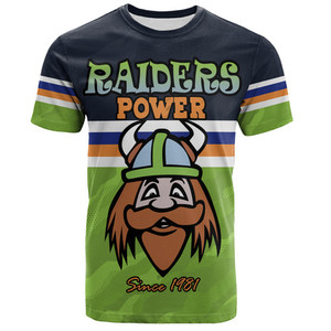 Personnalisé Canberra <span class=keywords><strong>Raiders</strong></span> <span class=keywords><strong>T</strong></span>-shirts pour hommes Fabricants de vêtements Personnalité Style Thème Chanson Inspiré <span class=keywords><strong>T</strong></span>-<span class=keywords><strong>shirt</strong></span> Pour Femmes Hommes - Product Image 2
