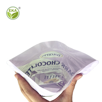 Sacs de scellage zippés transparents en Mylar Sacs en plastique d'emballage de noix grillées Sac à fermeture éclair debout personnalisé