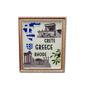 Magnete per Frigorifero Personalizzato in Resina 3D con Design di Architettura Antica Greca, Souvenir di Tessaloniki - Product Image 3