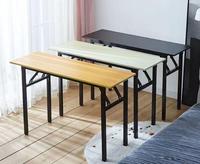 Tables pliantes, bureau à domicile, table de travail, table de formation, table de conférence pliable en métal