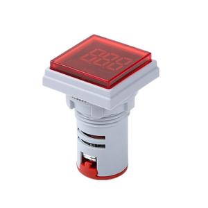 Indicador de Voltaje LED de 22 mm, Carcasa de Plástico con Clasificación IP65, LED Amarillo, Terminal de Tornillo Aislado, Seguro para Diversas Cajas Eléctricas - Product Image 2