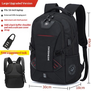 Mochila Unisex para Estudiantes de Secundaria y Preparatoria, Estilo Coreano Moderno, de Gran Capacidad, para Viajes y Computadora - Product Image 2