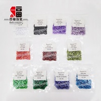 Baifu Zircone cubique en vrac 1,0-3,0 mm, taille brillant rond, couleur champagne clair, qualité 3A 5A, pierre CZ, vente en gros