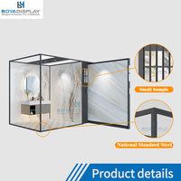 Nouveau design pour support de lavabo de salle de bain réglable en hauteur avec revêtement poudré, présentoir de salle d'exposition, couleurs personnalisables gratuites