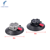 Kamera araç tutucu 6 inç cam vakum vantuz kamera yatağı ağır DSLR/NuCam WR/Gopro/cam/pencere