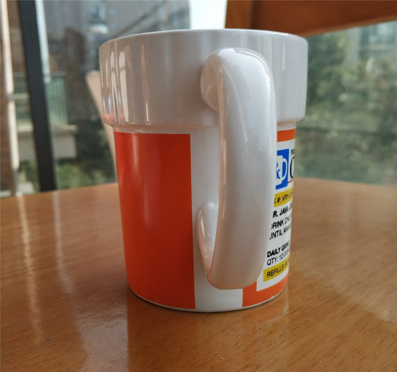Prescription Coffee Mug Pill Bottle Coffee Cup Pharmacy Rx