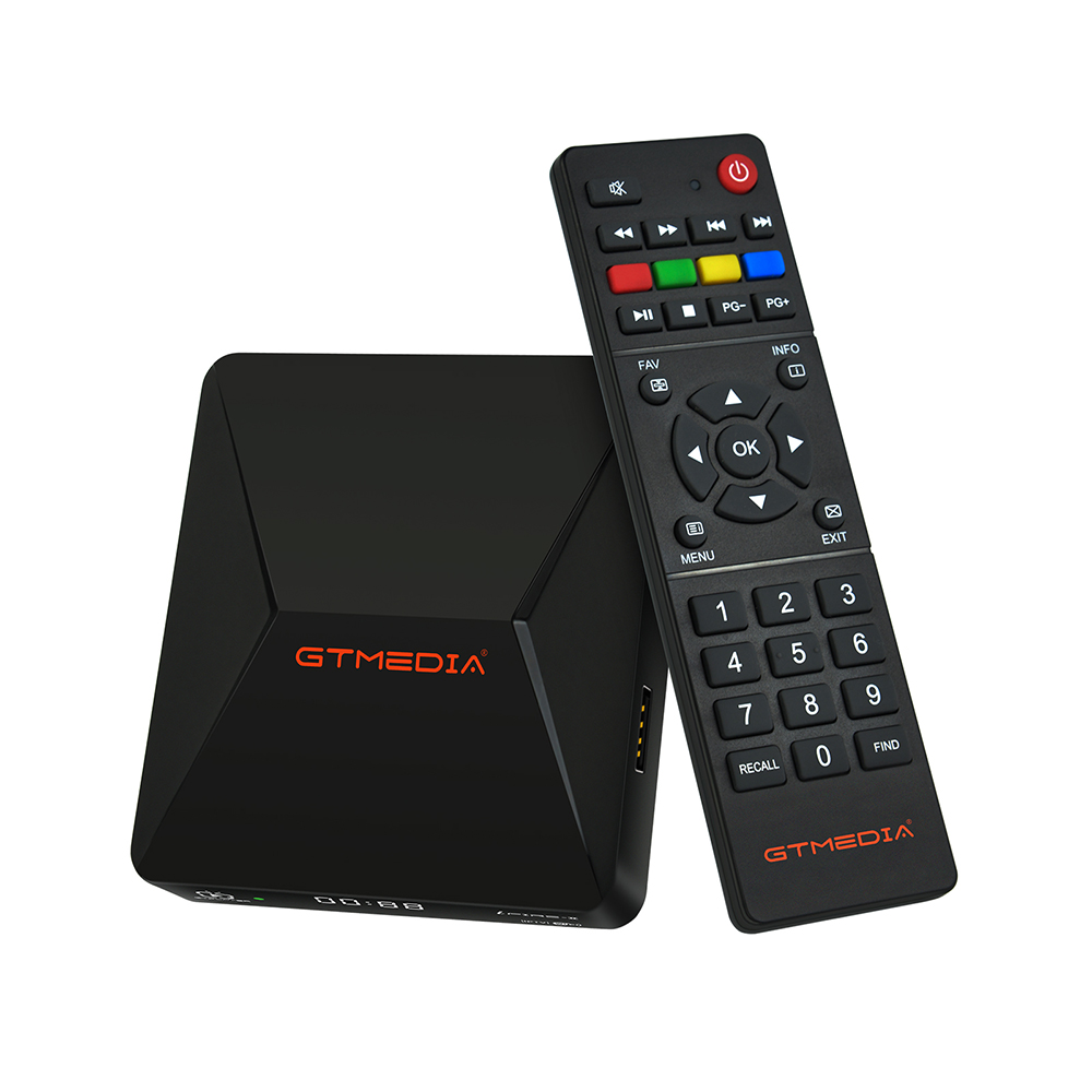 GTmedia IFire 2 Set Top Box เครื่องเล่นมัลติมีเดีย,Full HD Stalker สมาร์ท IP-TV TV กล่องรับสัญญาณ IP Wifi 10Bit