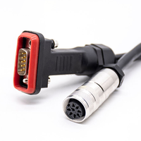 Cable de Control RET de 5m para Conexión Fibervision RRU RCU, Conector AISG-DB9, Revestimiento PE/PVC/LSZH, para Estación Base 4G 5G