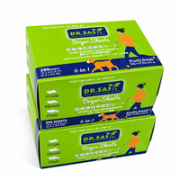 DR.EASY Sport & Pets Désodorisant Écologique en Feuilles pour Sèche-Linge - Effet 6-en-1 Parfum Fruits Frais Adoucissant Textile