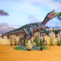 Modelo de Dinosaurio Baryonyx Animatrónico Premium, Espinosaurio Robótico Realista para Exhibición en Museos