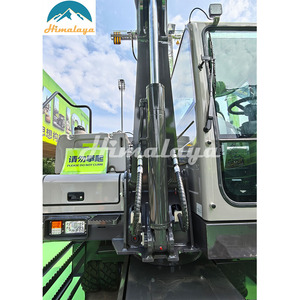 Zoomlion ZE75WG escavatore idraulico a ruote Komatsu PC70MR-6 Kubota KX080-4 bruco 307.5 costruzione urbana movimento terra - Product Image 6