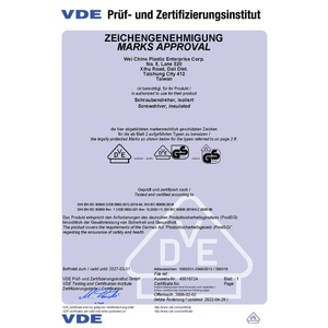 Ensemble d'outils isolés VDE durable de 18 pièces avec certificat VDE - OEM/ODM disponible - Product Image 5