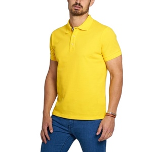 Nouveauté, chemise de golf pour homme en coton 100% de haute qualité, tricotée, impression numérique, poids lourd, séchage rapide, couleur unie, uniforme - Product Image 4