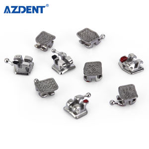 מפעל מחיר AZDENT רוט 022 אורתודונטי <span class=keywords><strong>MIM</strong></span> מונובלוק שיניים מתכת סוגריים - Product Image 3
